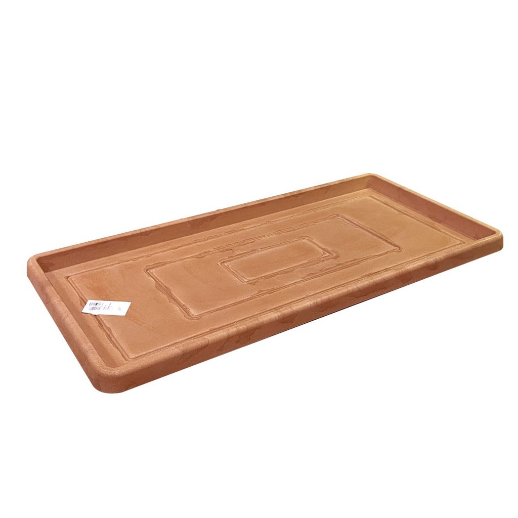 SOTTOVASO RETTANGOLARE ELBI - CM 100 - ANTICATO